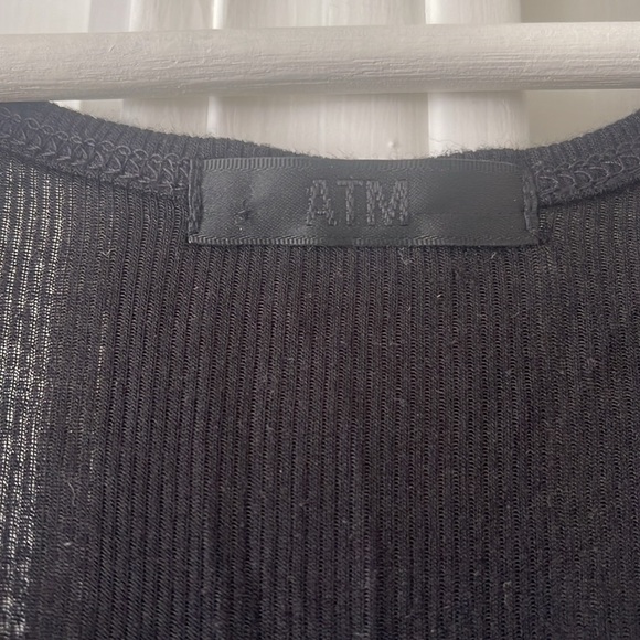 ATM Ribbed Modal Tank Top Size Small - Picture 3 of 5